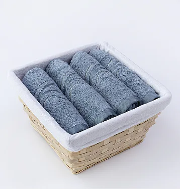 Košík ručníků Lumina Ash Blue 4 ks
