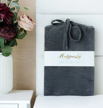 Anthracite COTTON MICROPLUSH