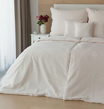 Povlečení Krep pudrový