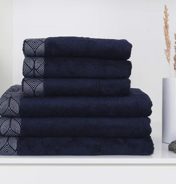 Ručník Beech navy modrá