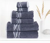 Ručník Borneo antracitový