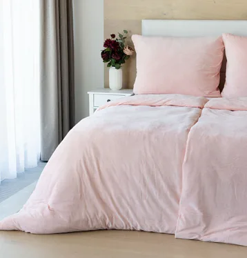 Cotton microplush PINK