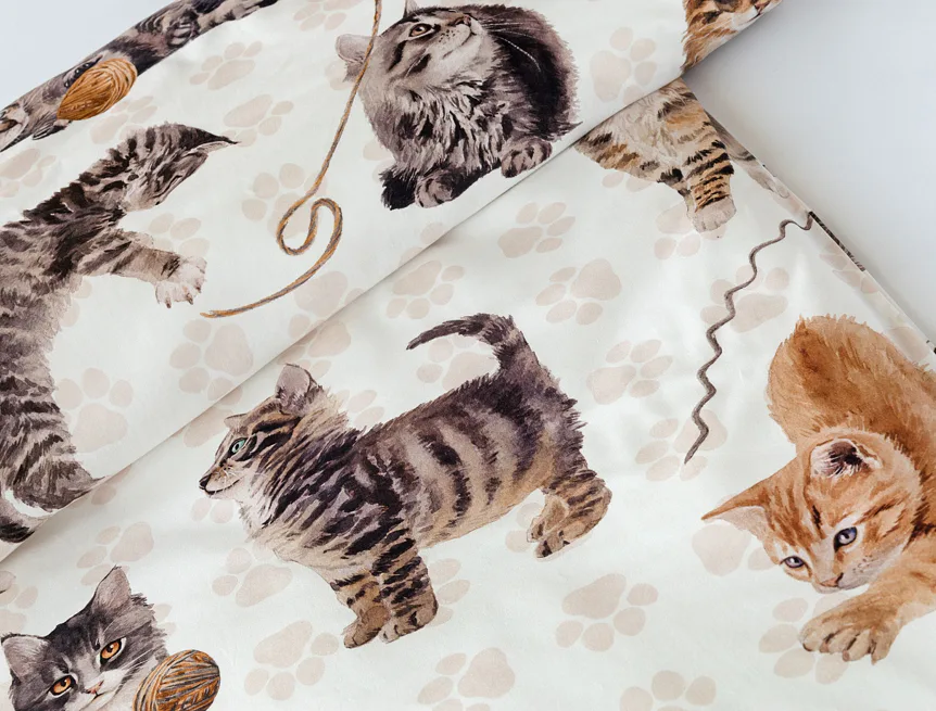 Povlečení Kočky