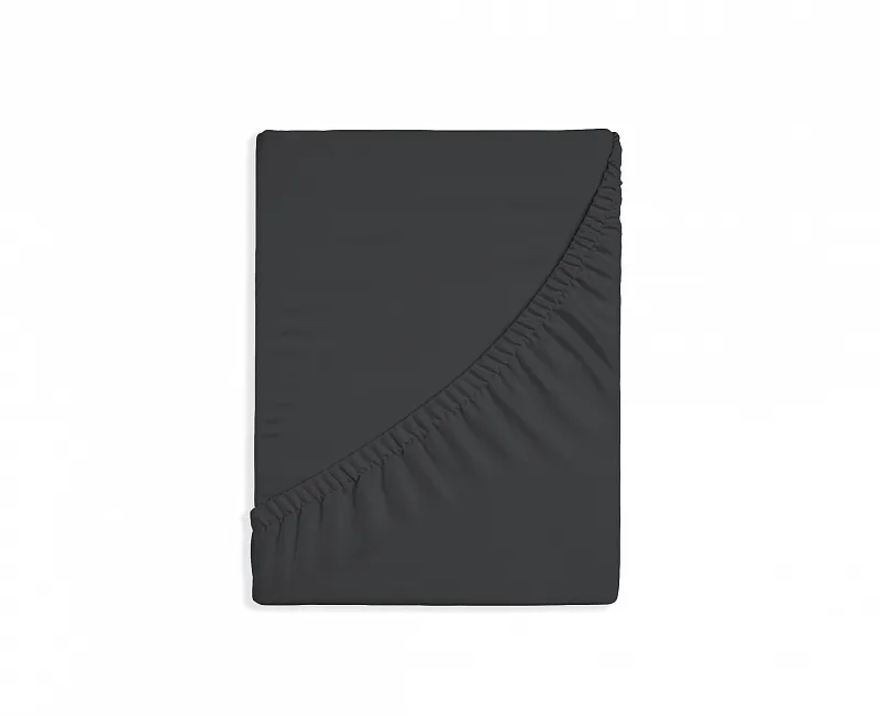Prostěradlo Antracitové JERSEY STANDARD
