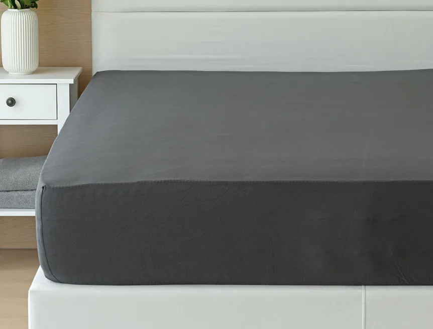 Prostěradlo Antracitové ELASTAN PREMIUM